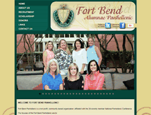 Tablet Screenshot of fortbendpanhellenic.org